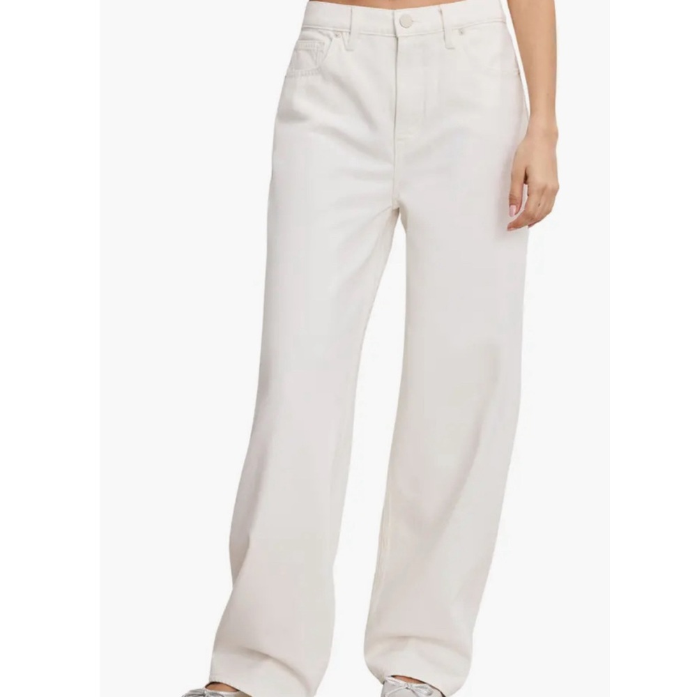 White Baggy Jean